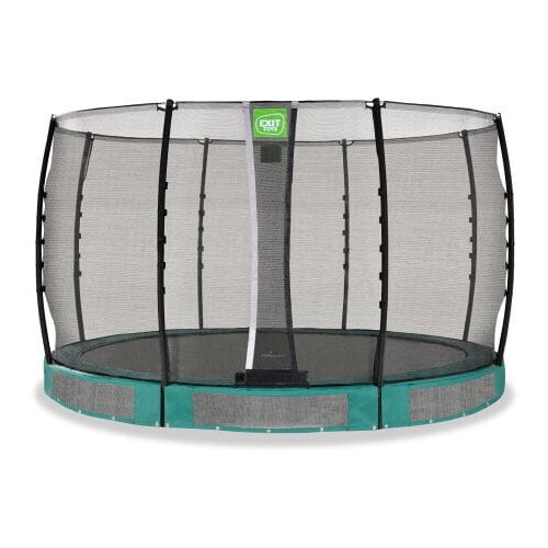 EXIT Allure Classic Trampoline ø366cm - Inground - Ingraaftrampoline - Rond - Voor Kinderen - Groen