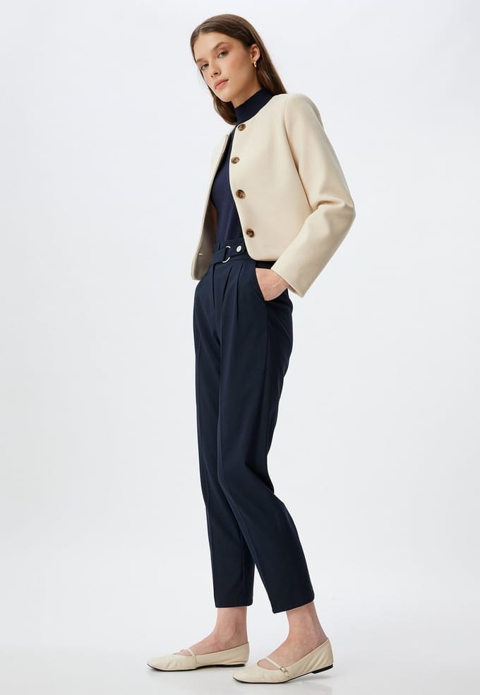 Normale taille wortel Broek