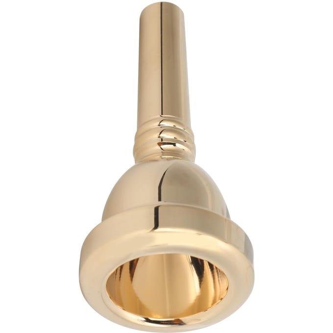 1 2in Hoorn Mondstuk Duurzaam Koper Muziekinstrument Accessoire voor Tenor Trombone Goud goud