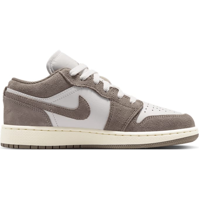 Jordan AJ1 Low Kindersneakers - Grijs - Maat 39 - Leer