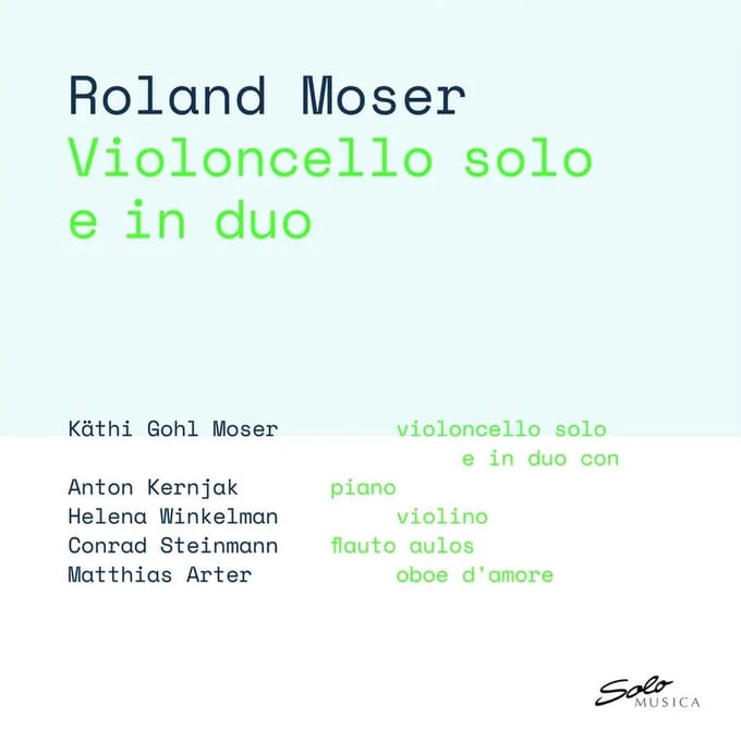 Käthi Gohl, Anton Kernjak, Helena Winkelman, Conrad Steinmann, Matthias Arter - Moser: Violoncello Solo E In Duo (CD)
