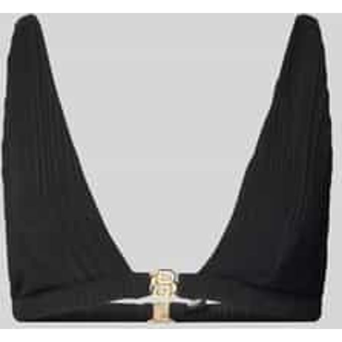 Bikinitop met logodetail, model 'DOUBLE B TRIANGLE'