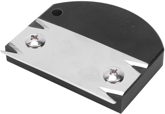 Handbraamtrimmer - Randafwerker - Houtbewerking Randen - Stevige Constructie - 5 inch - Grijs