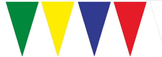 Amscan Vlaggenlijn 400 Cm