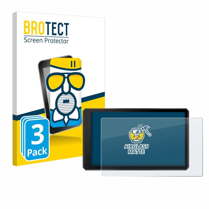 BROTECT - Screenprotector voor Garmin Tread 2 Powersport 6" - Folie Beschermfolie Beschermglas matte 3 Stuks