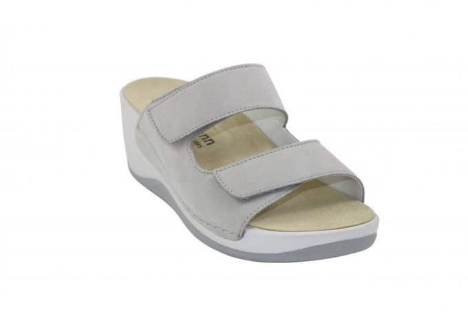 Berkemann Slippers - Berkemann callsita grau nubuk slipper