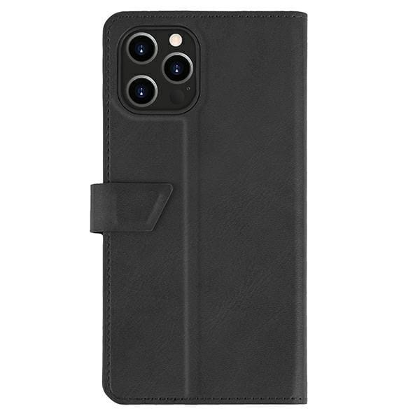 UNIQ Journa - iPhone 12 Pro Max Hoesje - Grijs - Portemonnee - Elegant Design