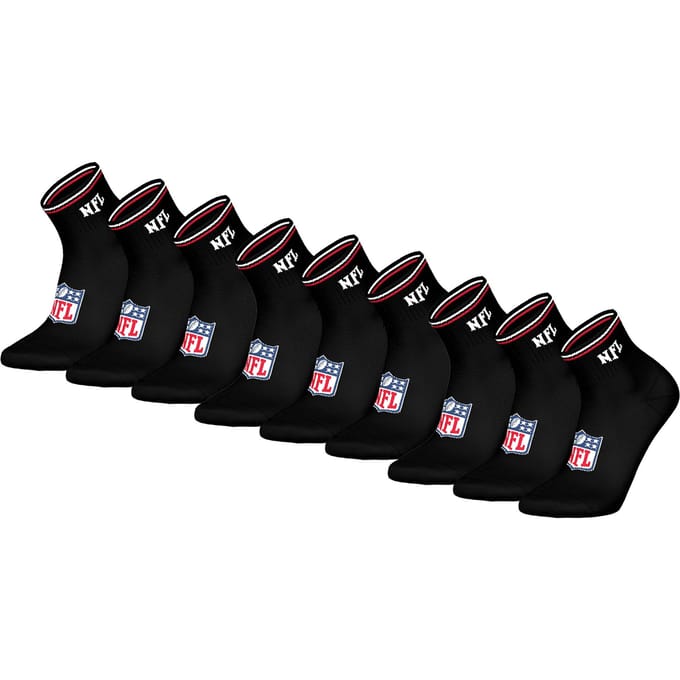 NFL Sokken NFL SHIELD 9Pack Quarter Socks 9-pak
