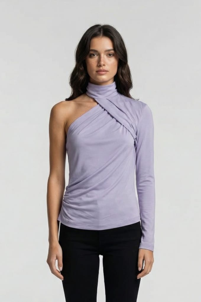 IRO Paris Soemo Top Lavender Taglia: L | Maglie a manica lunga Outlet | Donna