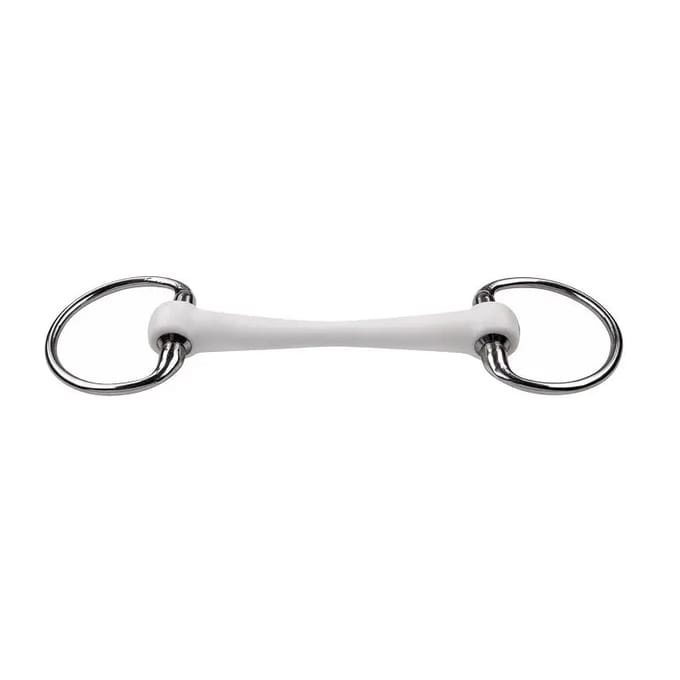 Trust Inno Sense Eggbut Flexi Soft 15MM 13.5 CM | Rood | Bustrensen bit paard