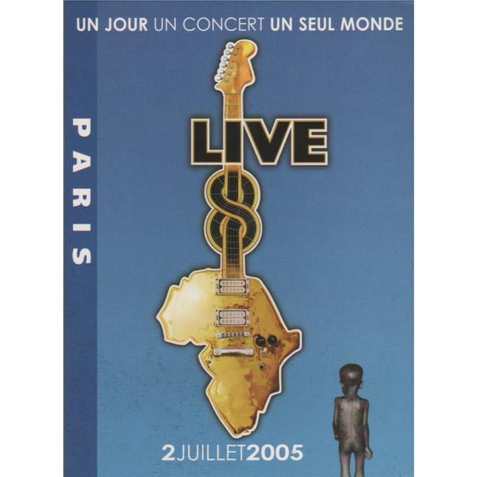 DVD DIVERS Live 8 Paris  094634226196 EMI 2005 Argentine Rock Occasion