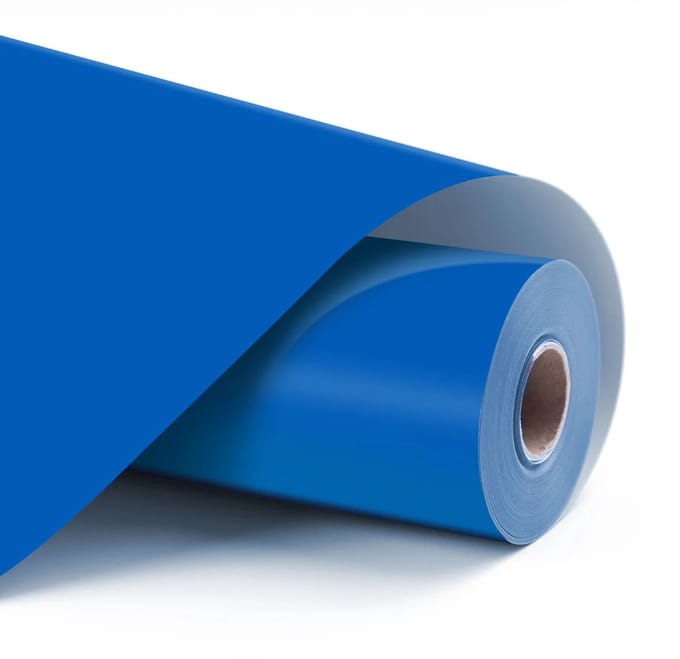 LOKLiK Permanent Adhesive Vinyl Matte - Blauw - Blue - 30.5 x 180 cm