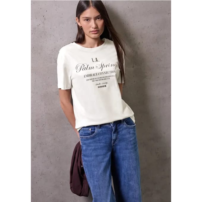 Shirt met tekst