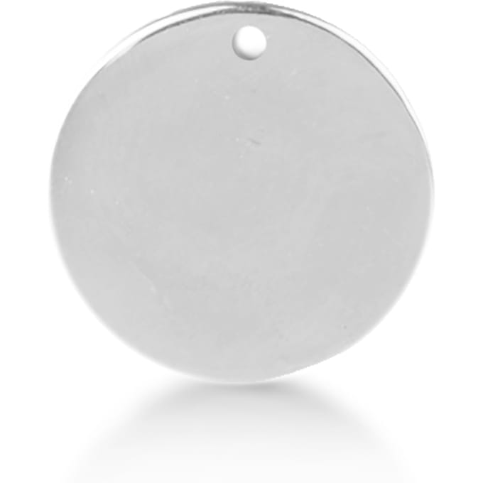 Luxenter 925 Sterling zilveren gerhodineerde hanger - Ring