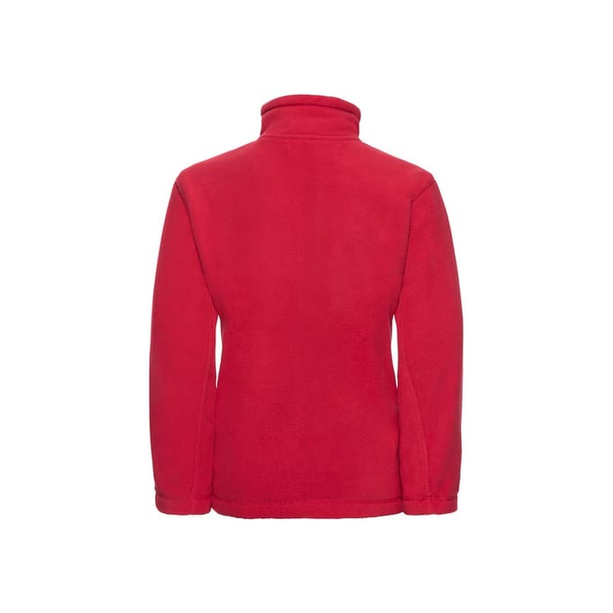 Russell Kinder/Kids Fleece Jas (Klassiek rood)