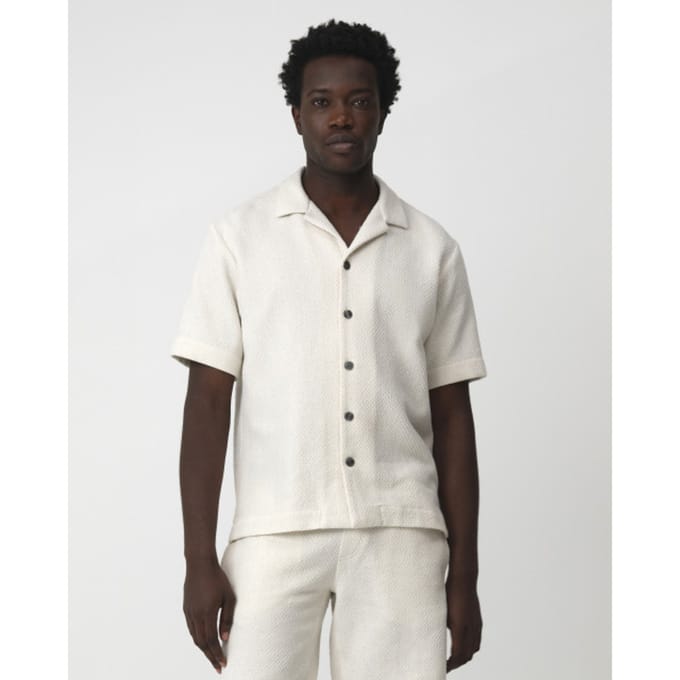 J.C. Rags casual overhemd met korte mouwen andrew
