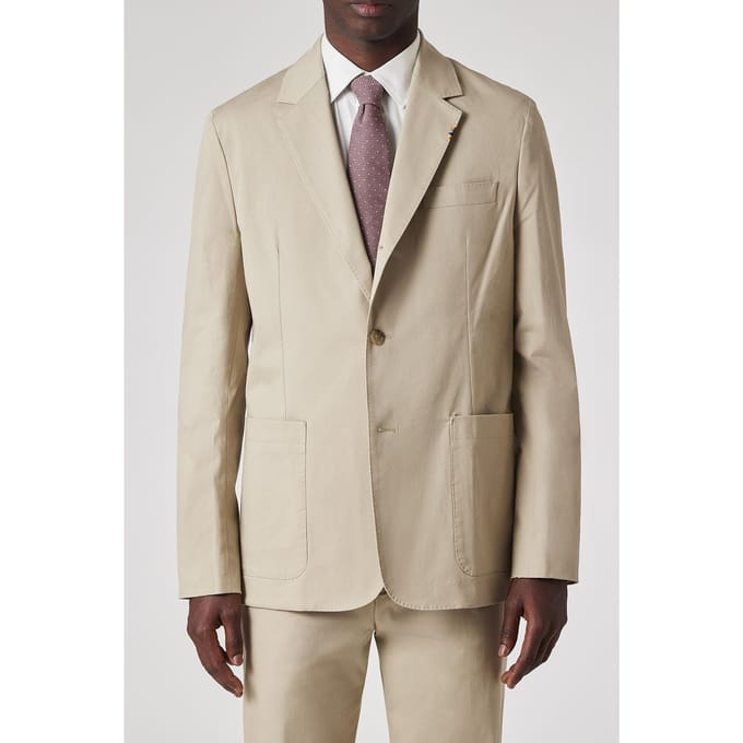 Paul Smith 2btn Sb Jacket Khaki Taglia: 56 | Pantaloni da completo Outlet | Uomo | Marrone