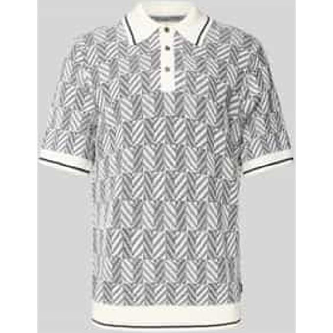 Regular fit poloshirt met labeldetail, model 'CODY'
