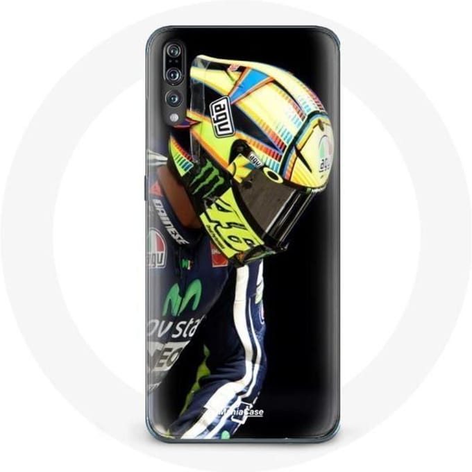 Case voor Huawei P20 Pro Valentino Rossi motorfietssnelheidsbestuurder