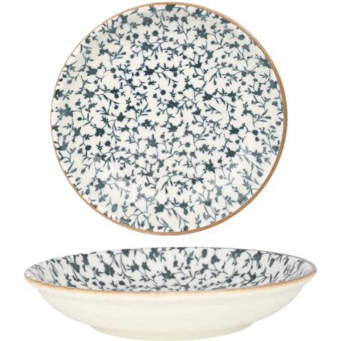 Bonna Serveerschaal - Calif - Porselein - 20 cm (500cc) - set van 2