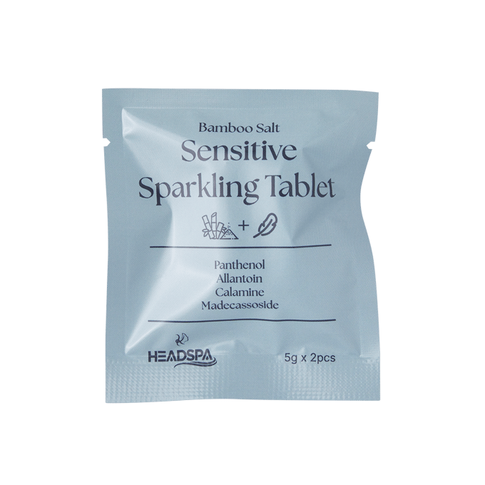 K-HeadSpa Bamboo Salt Sensitive Skin Tablet for showerhead 2st