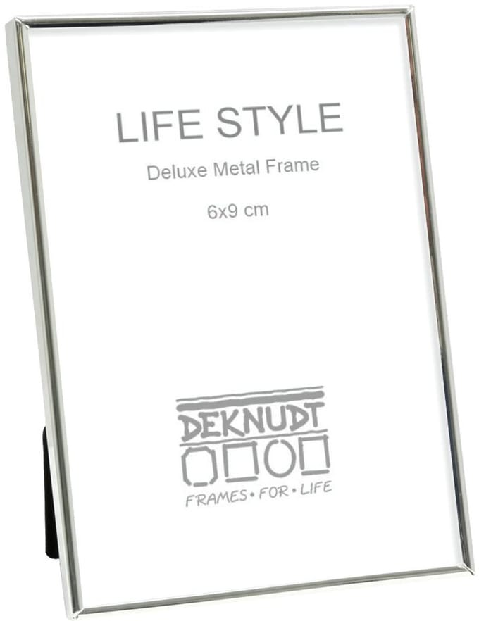 Deknudt Frames fotolijst S58MS1 - zilver - metaal - 6x9 cm
