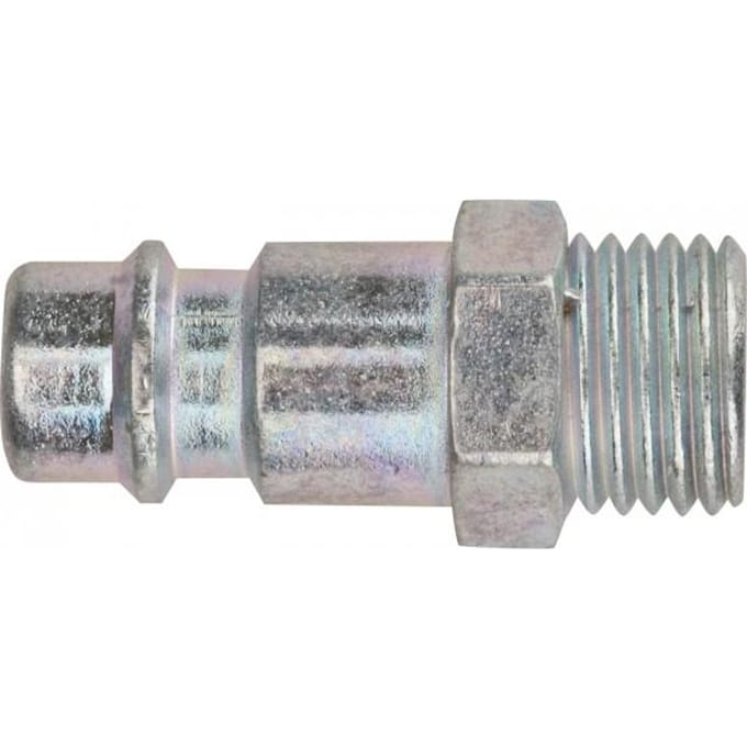 NEO Serie - Snelkoppeling Eindstuk - M 3/8" - Messing - Nikkelafwerking