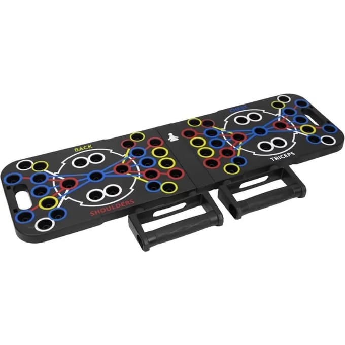 Fitpaddy Push Up Bord - Push Up Board - Opdruksteunen - Geschikt voor Parallettes, Calisthenics, Krachttraining