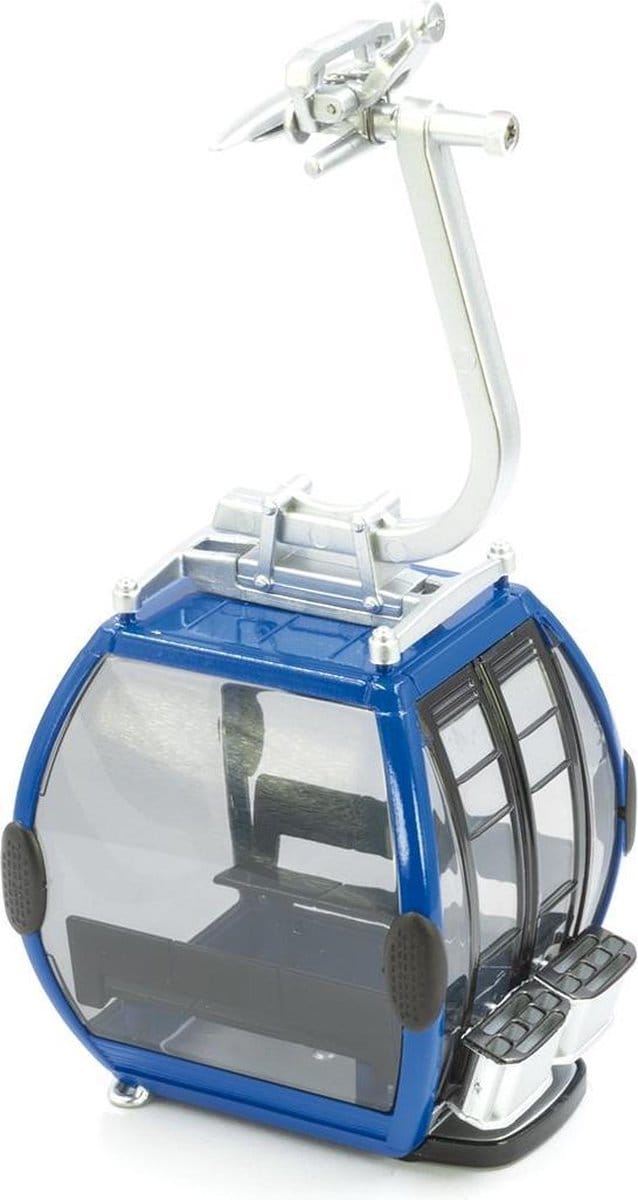 Jaegerndorfer - 84005 Gondel Omega IV 8 Blauw Miniatuur Model - 1:32 - Kerstdorp