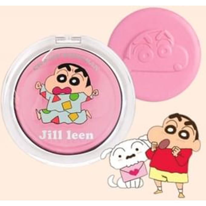 JILL LEEN - Crayon Shin-chan Baking Blush Limited Edition - 7 Colors #2 Runing Late - 6g