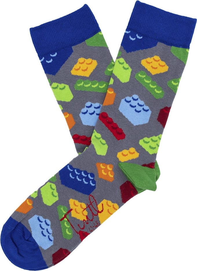 Tintl socks unisex sokken | Play - Bricks (maat 41-46)