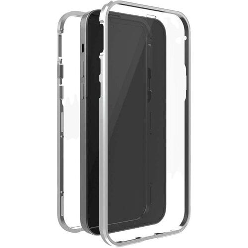Black Rock 360° Glass Cover Apple iPhone 14 Plus Zilver Inductieve lading
