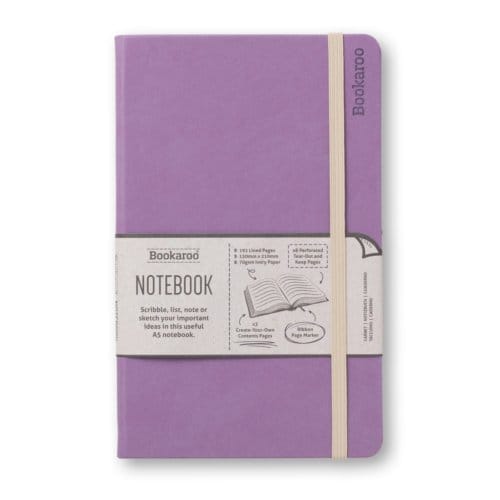 Bookaroo A5 Notebook - Aubergine