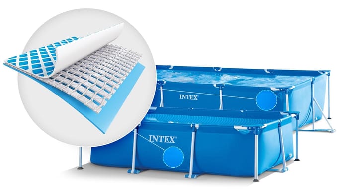 Frame tuinzwembad 300 x 200 x 75 cm 2 in 1 INTEX 28272