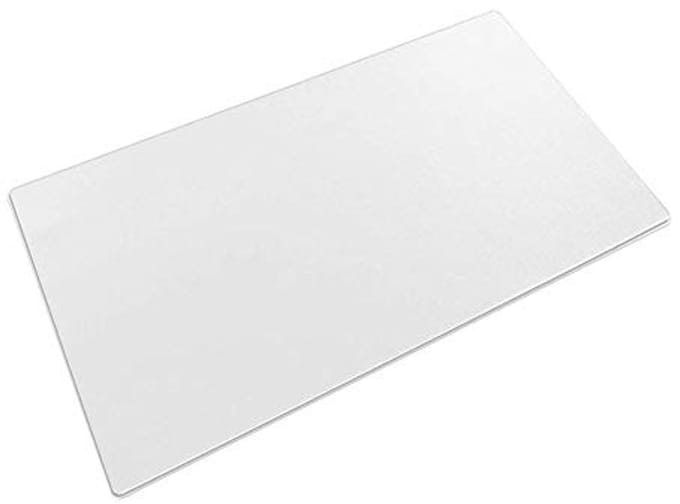 Doorzichtige bureauonderlegger - Waterdicht, Antislip en Gestructureerd PVC (60 x 40 cm)