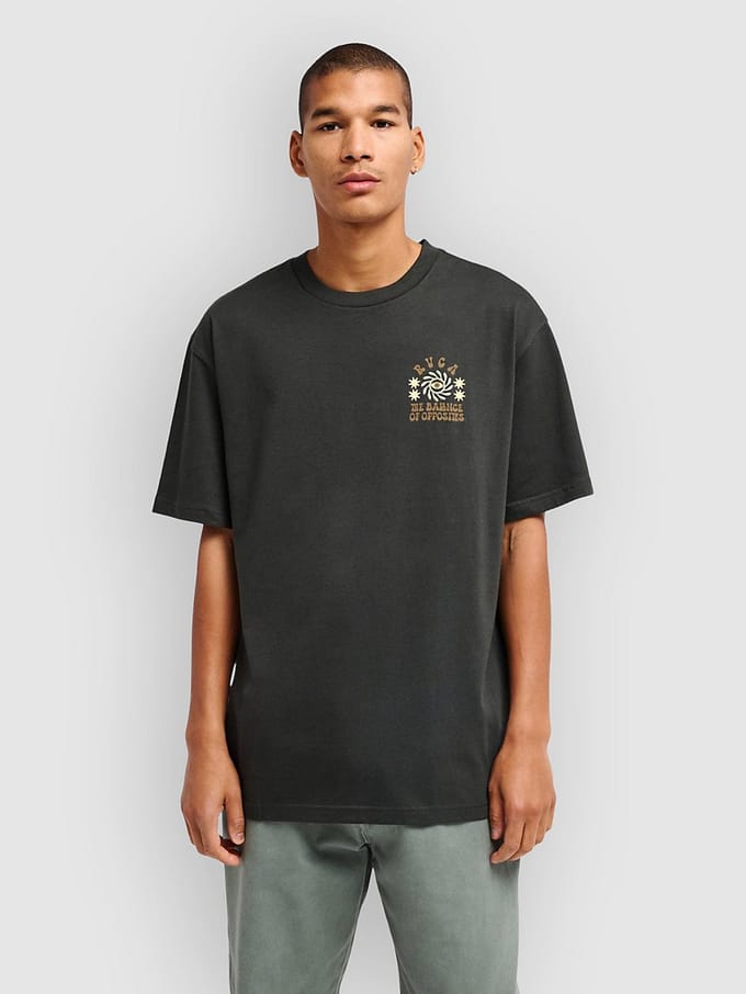 RVCA Iris T-Shirt zwart