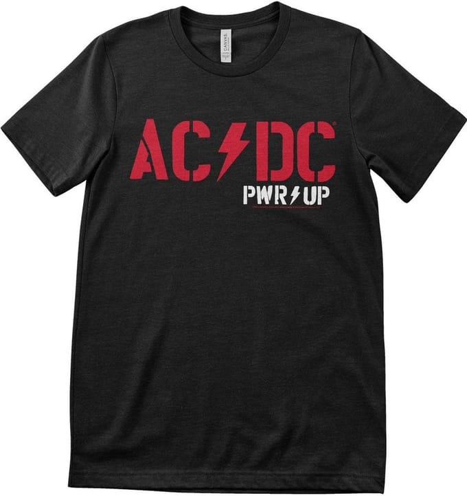 AC/DC Pwr Up T-shirt PS-1-ACDC014-H96-9