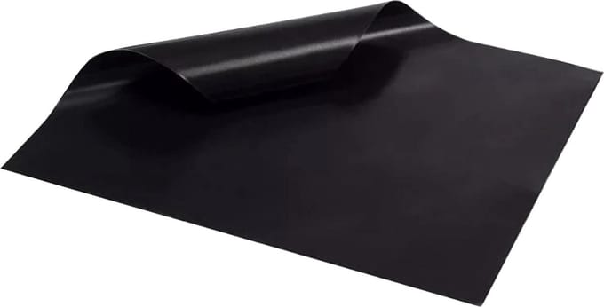 Haushalt 60354 - BBQ Mat - Non-stick coating - 50x38 cm - Zwart