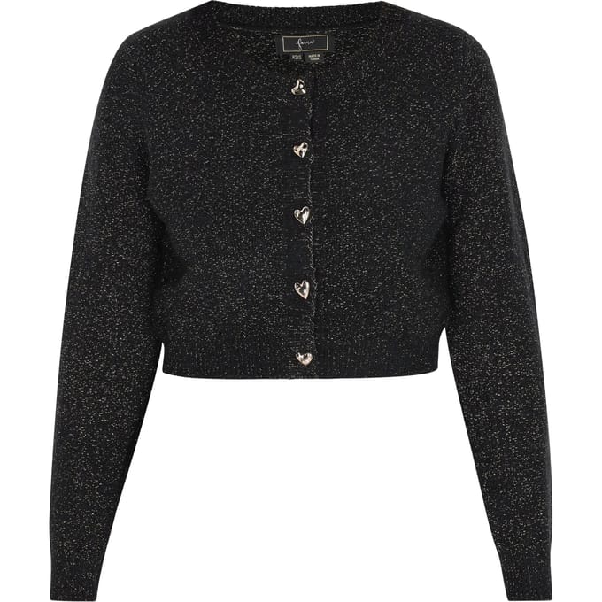 Faina Vest Dames zwart