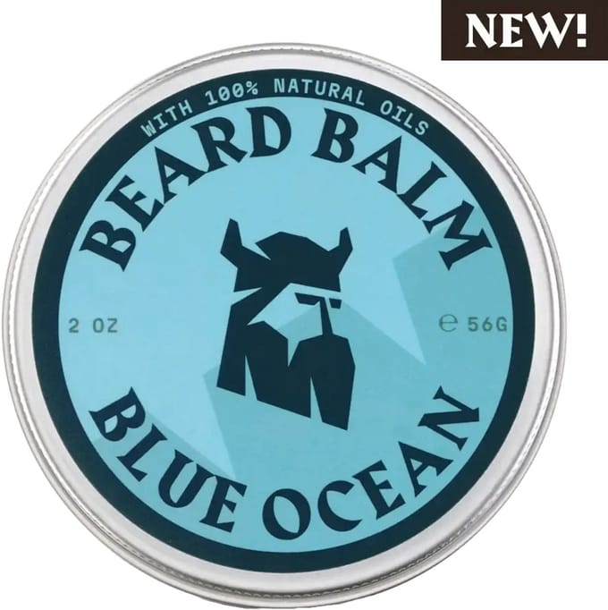 Striking Viking Baardbalsem voor Mannen - Blue Ocean - 60 g