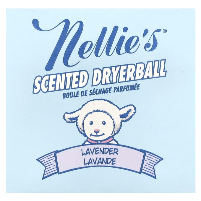 Boules de séchage parfumées Nellie'S, lavande, 1 unité