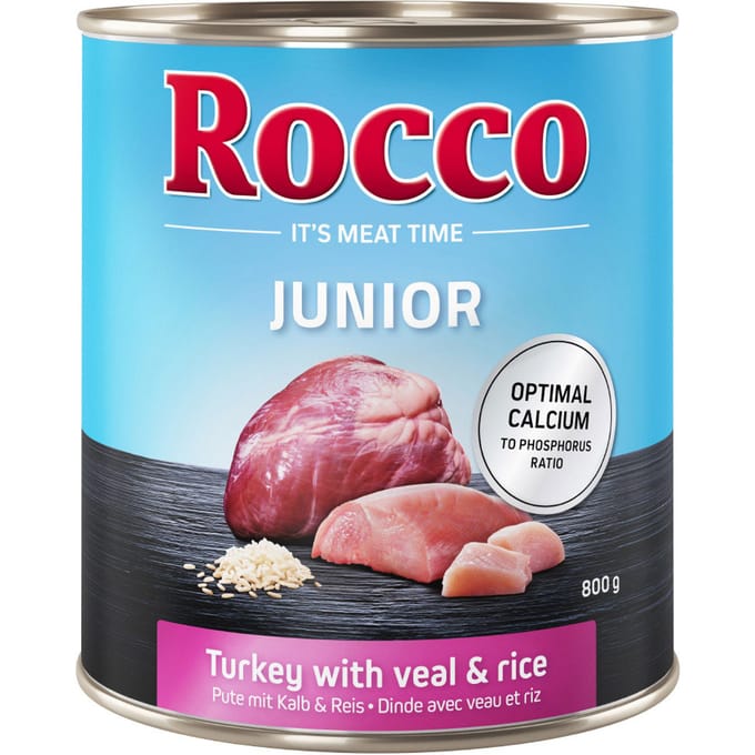 24x800g Junior Rocco Hondenvoer