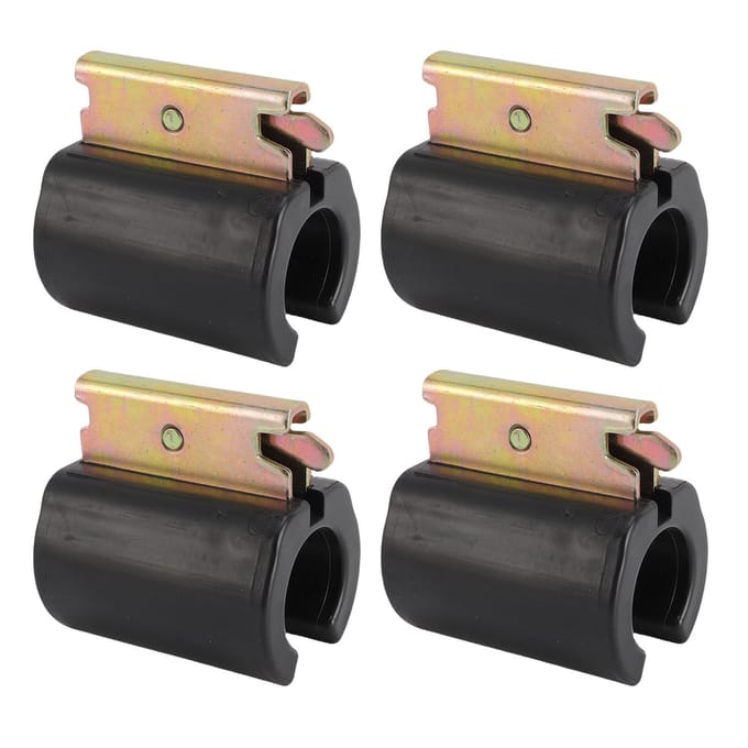 4 Pièces Porte-outils Rail E Acier Robuste Résistant aux Intempéries Support d'Outils Rail E pour Outils de Jardinage Marteau S Small