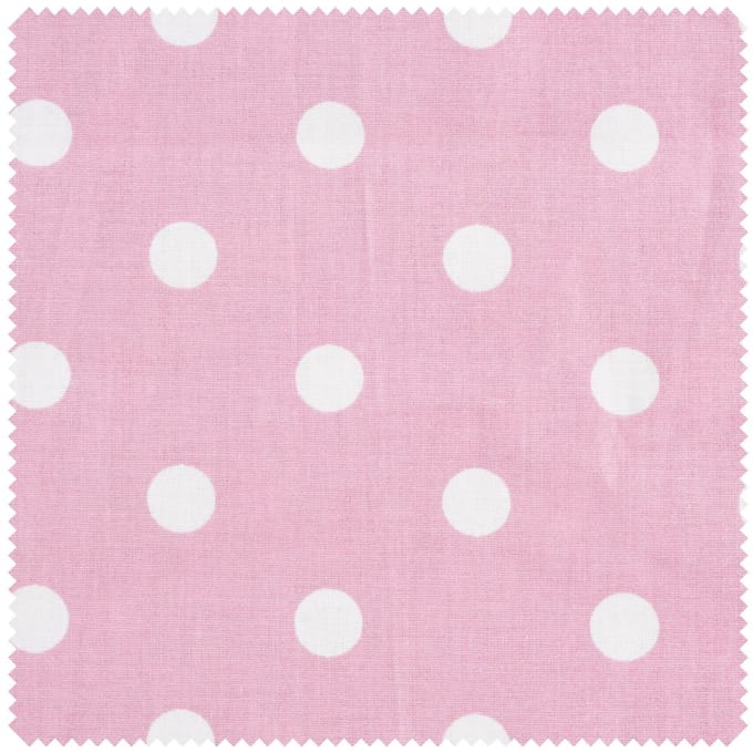 Katoenen stof "Punten" - Berry-Rosa