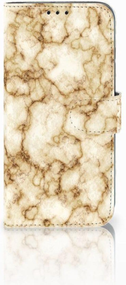 Honor 10 Lite Bookcase Marmer Goud