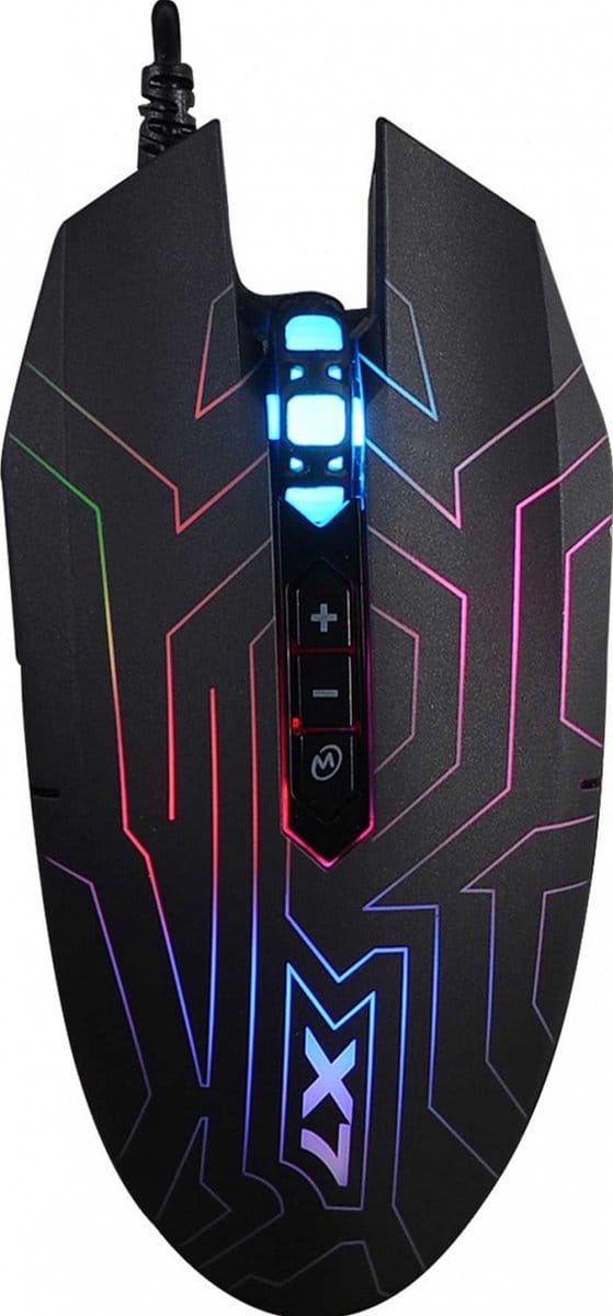 A4tech XGame X77 - Muis Oscar Neon Gaming Mouse Neon Lighting 2400 DPI
