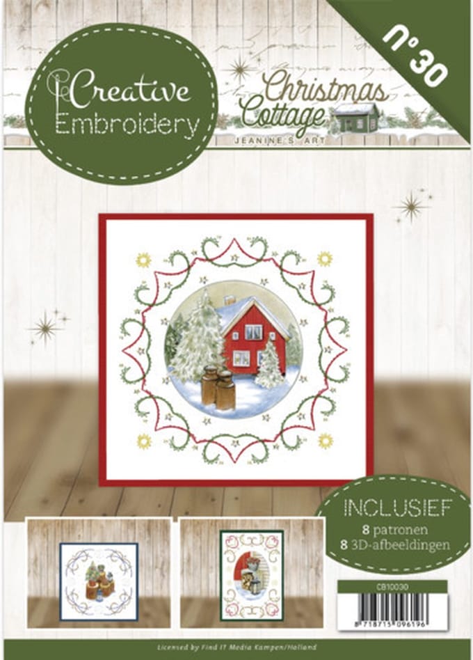 Creative Embroidery 30 - Jeanine's Art - Christmas Cottage