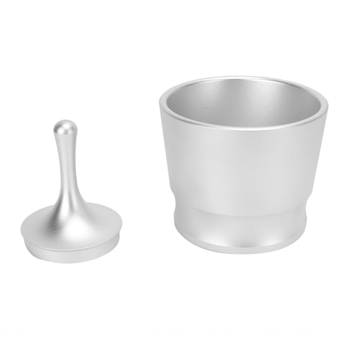 51mm Aluminiumlegering Koffie Doseerring Beker Poederontvanger Container Koffie Accessoires white