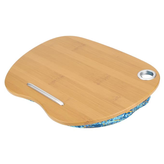 Mini Support de Table Portable Multifonction pour Ordinateur Portable avec Coussin Oreiller de Lit pour Utilisation à Domicile ou au BureauOcéan