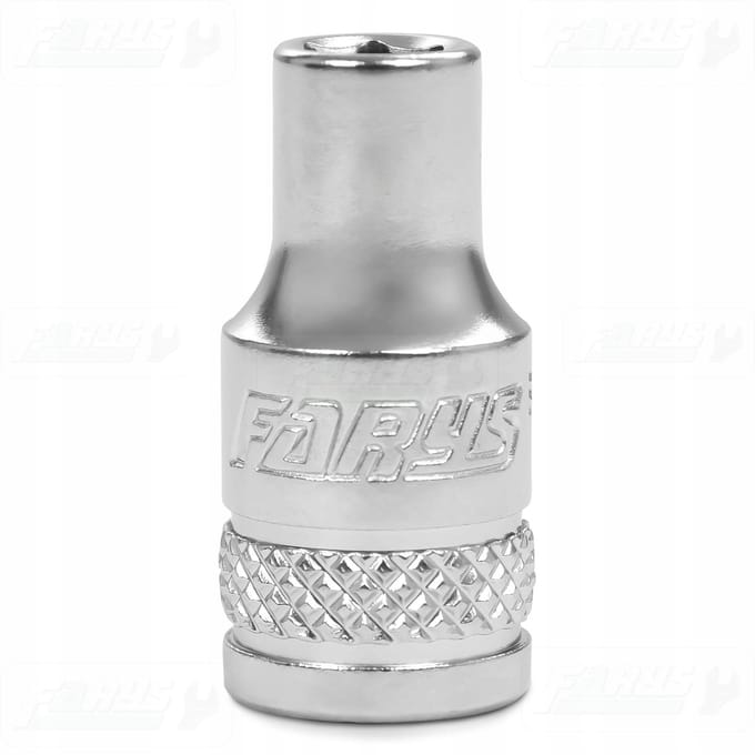 Farys Pro dopsleutel 1/4" 4 mm - hoogwaardig chroom-vanadiumstaal
